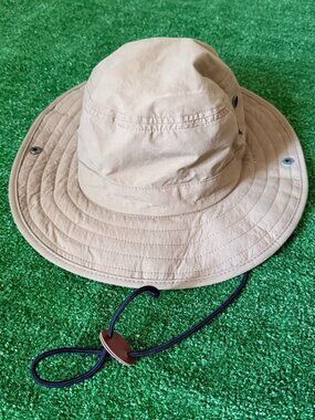 Infinity Headwear Ripstop Brown Boonie Hiking Fishing Hat UPF 50 Size L/XL